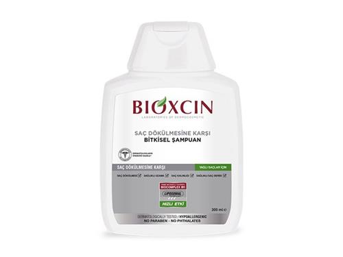 Bioxcin Genesis شامبو منع التساقط للشعر الدهني من بايوكسين، 300 مل