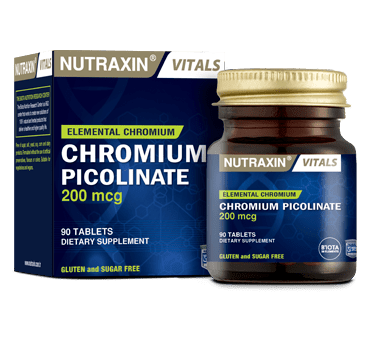 Chromium Picolinate 90 tablets بيكولينات الكروم الثلاثي 90 حبة