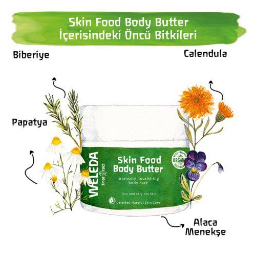 Weleda Skin Food Body Butter كريم عضوي للعناية بالجسم 150 مل
