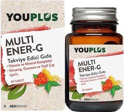 Youplus Multi Ener-G مكمل غذائي 30 قرص