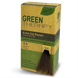 كريم تلوين الشعر العضوي 4.4 كستنائي Green Therapy
