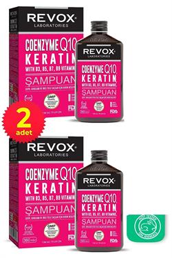 مجموعة شامبو Revox Keratin Coenzyme Q10 B Vitamin Complex Special Series من قطعتين